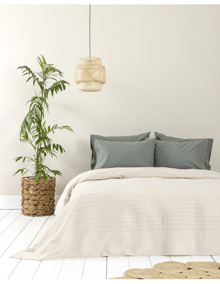 Κουβέρτα Υπέρδιπλη 220x240 - Dune Sand Beige