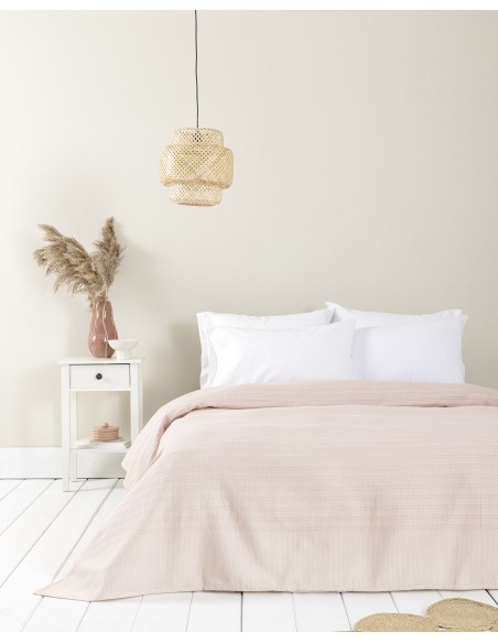Κουβέρτα Υπέρδιπλη 220x240 - Dune Rose Pink