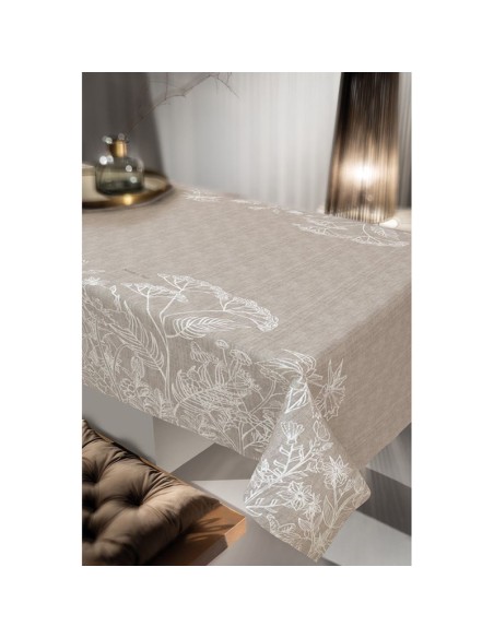 Αλέκιαστο Τραπεζομάντηλο 1028 NATURAL 145x220