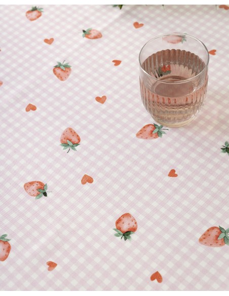 Τραπεζομάντηλο 140x240 - Strawberry Love 2