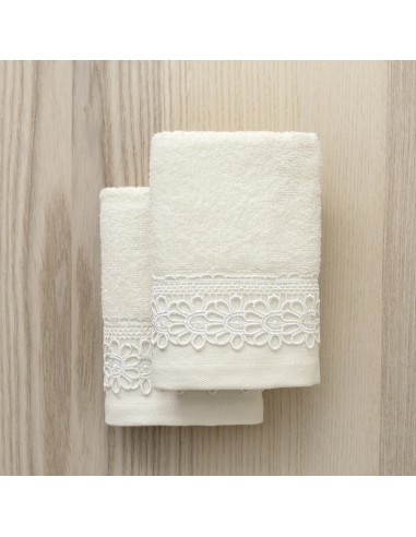 Σετ πετσέτες χεριών 30x50 Amara Ivory