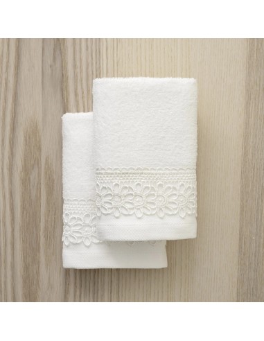 Σετ Πετσέτες Χεριών 30x50 Amara White