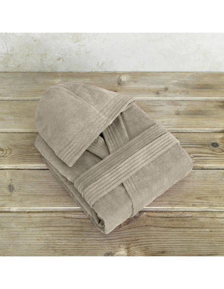Μπουρνούζι Zen Taupe Large