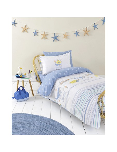 Παιδικό Κουβερλί Μονό 160x240 Sea Adventure