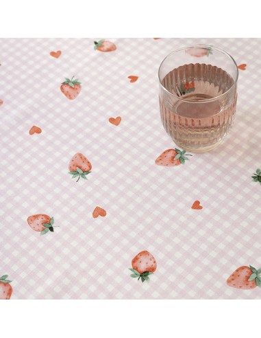 Τραπεζομάντηλο Strawberry Love 140x140