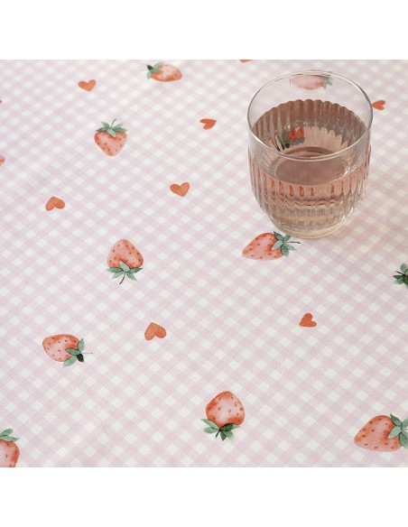 Τραπεζομάντηλο 140x180 Strawberry Love