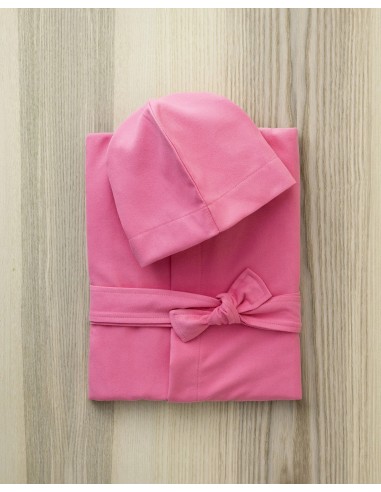 Μπουρνούζι Microfiber Splashy Pink No 6