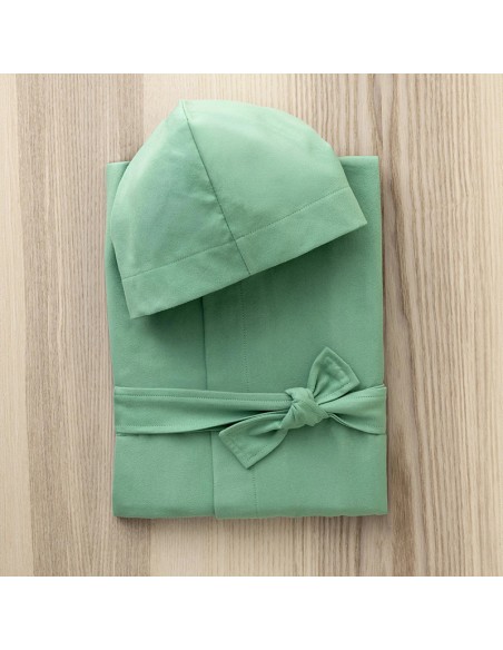 Μπουρνούζι Microfiber Splashy Green No 6