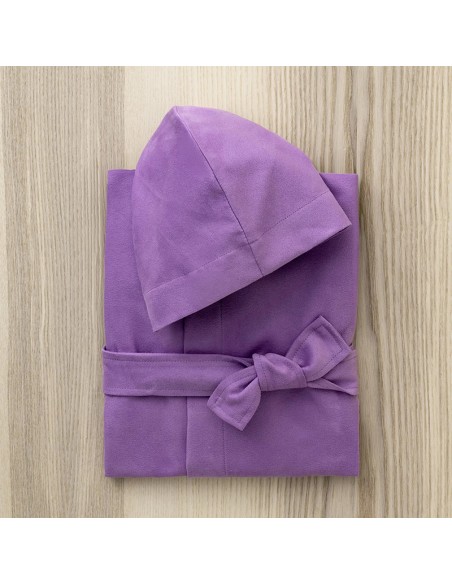 Μπουρνούζι Microfiber Splashy Purple No 10