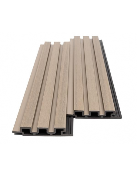 WPC PANEL 2ης ΓΕΝΙΑΣ ΜΕ 3D ΠΗΧΑΚΙΑ 25/147.5mm ANTIQUE 5520