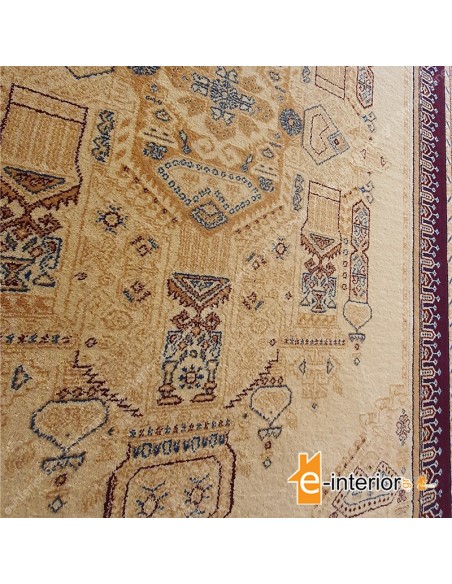 Ολόμαλλο χαλί ΜΕΚΚΑ AJADI 2117 RED - 200 x 250