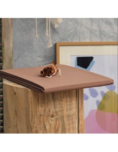 Cokitex ΣΕΝΤΟΝΙ Υπέρδιπλο 225x260 Melody Solid Color - Coffee
