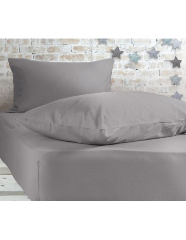 ΣΕΝΤΟΝΙ ΥΠΕΡΔΙΠΛΟ JERSEY ΓΙΑ ΣΤΡΩΜΑ 160X200+30 726-LIGHT GRAY