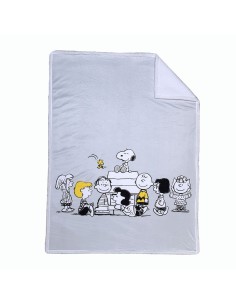 Βρεφική Κουβέρτα Sherpa Αγκαλιάς 75x110 Peanuts Forever