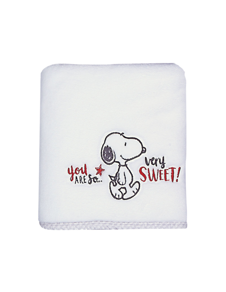 ΚΟΥΒΕΡΤΑ ΠΟΛ.FLEECE SWEET SNOOPY 110X150