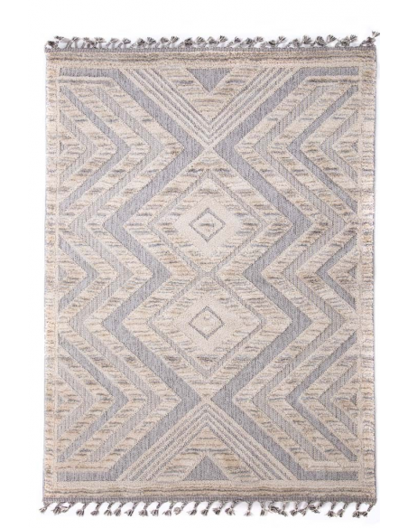 Χαλί La Casa 723A WHITE L.GRAY  - 200x250