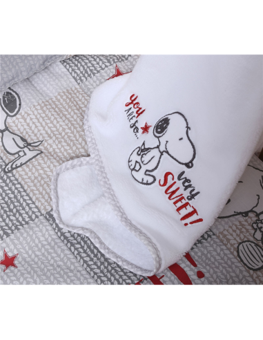 ΚΟΥΒΕΡΤΑ ΠΟΛ.FLEECE SWEET SNOOPY 110X150