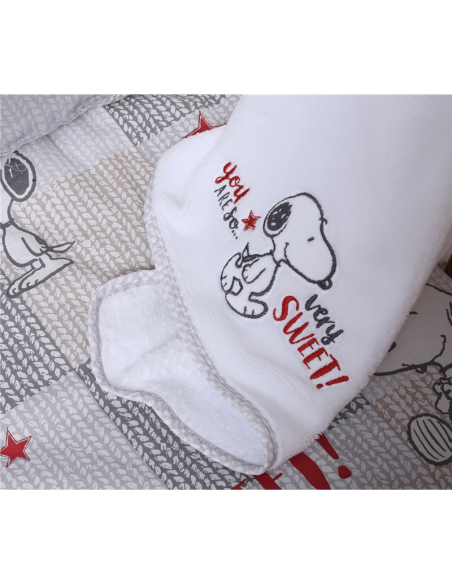 ΚΟΥΒΕΡΤΑ ΠΟΛ.FLEECE SWEET SNOOPY 110X150