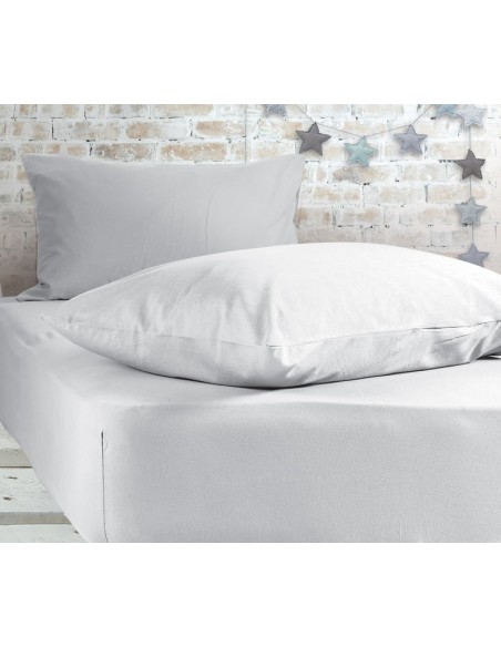 ΣΕΝΤΟΝΙ ΒΑΜΒ.JERSEY 100X200+30 - 100X200+30 - 200-WHITE