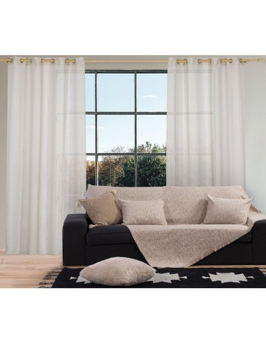 ΚΟΥΡΤΙΝΑ ΠΟΛ MONIQUE 140X265 - 140X265 - BEIGE