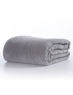 Κουβέρτα Fleece Υπέρδιπλη 220X240 Cosy Light Grey