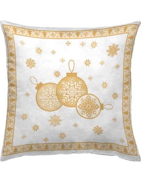 Σετ Διακοσμητικά Μαξιλαράκια 2τμχ 47x47 Flash 018 Gold