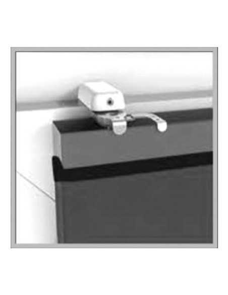 Σετ Κρεμαστές Βάσεις Στήριξης για Roller/Στόρια χωρίς τρύπημα μεταλλικές low profile