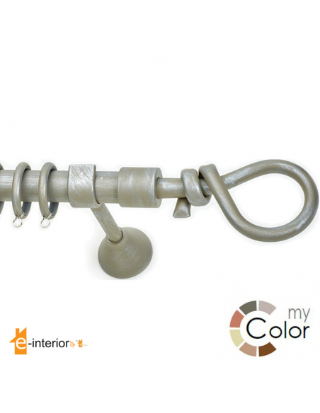 Κουρτινόξυλο ARIEL σε 56 χρώματα Φ25