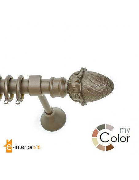 Κουρτινόξυλο RANIA σε 56 χρώματα Φ25