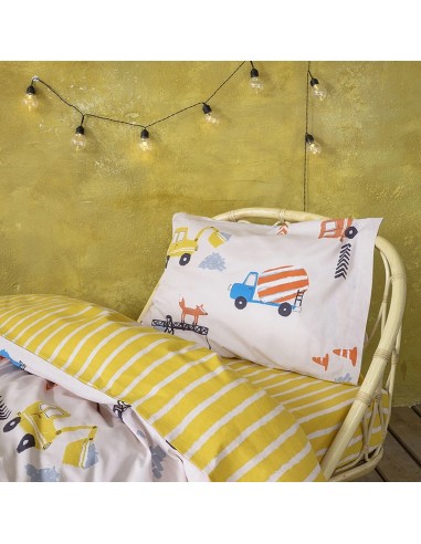 Σετ Παπλωματοθήκη Μονή - Trucky