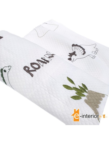 Κουβέρτα Πικέ Κούνιας 120x160 Dino-Roar