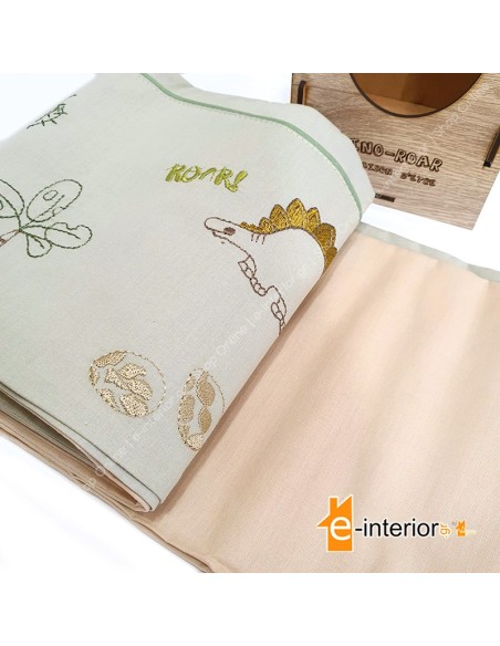 Σετ Σεντόνια Κούνιας 120x160 Dino-Roar