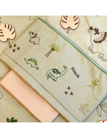 Σετ Σεντόνια Λίκνου 70x110 Dino-Roar