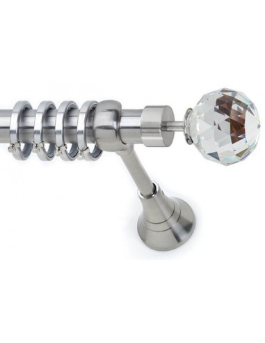 Κουρτινόξυλο S13 Νίκελ Σατινέ Φ25