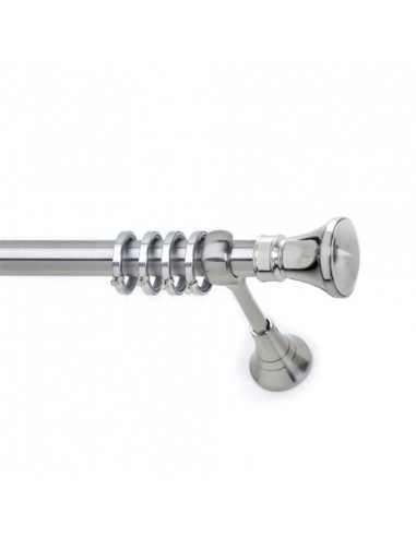 Κουρτινόξυλο S7 Νίκελ Σατινέ Φ25