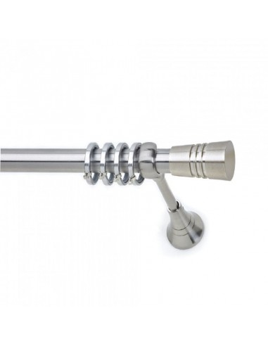 Κουρτινόξυλο S24 Νίκελ Σατινέ Φ25