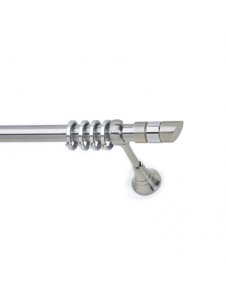 Κουρτινόξυλο S25 Νίκελ Σατινέ Φ25