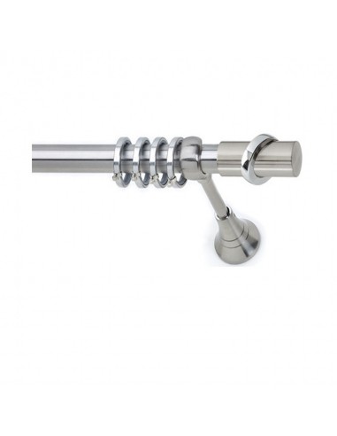 Κουρτινόξυλο S14 Νίκελ Σατινέ Φ25