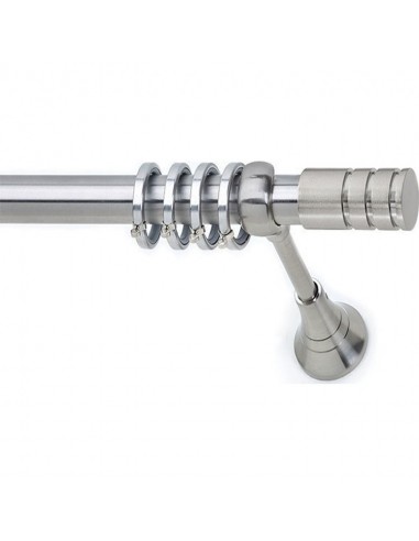 Κουρτινόξυλο S17 Νίκελ Σατινέ Φ25