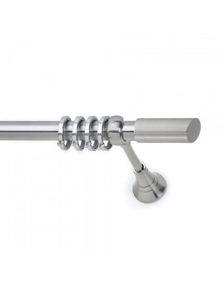 Κουρτινόξυλο S21 Νίκελ Σατινέ Φ25