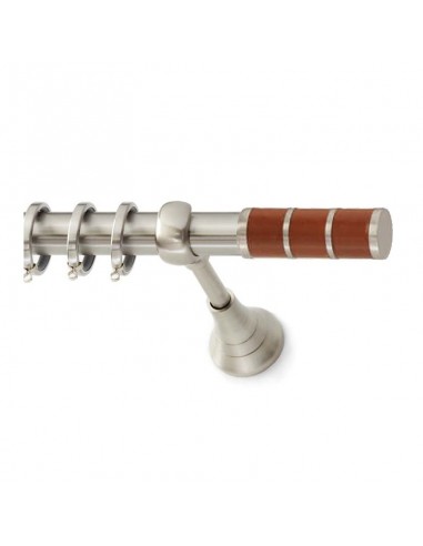 Κουρτινόξυλο S19 Νίκελ Σατινέ Χρώμα Α Φ25