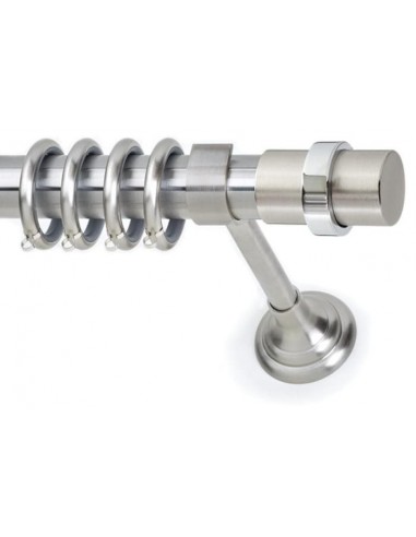 Κουρτινόξυλο Νίκελ Σατινέ SUN Φ35