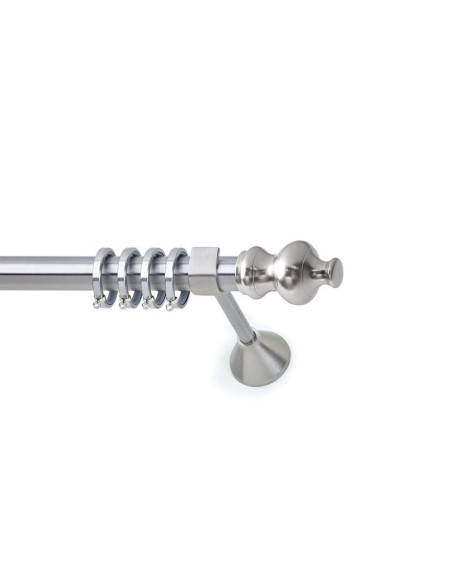 Κουρτινόξυλο Νίκελ Σατινέ LOTUS Φ25