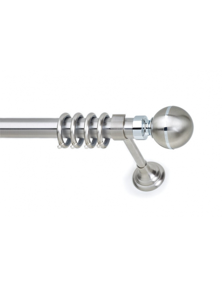 Κουρτινόξυλο Νίκελ Σατινέ VENERE Φ25