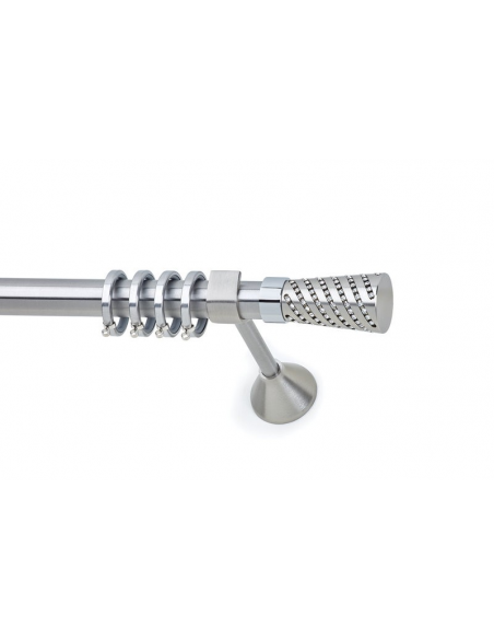 Κουρτινόξυλο Νίκελ Σατινέ PANAMA Φ25