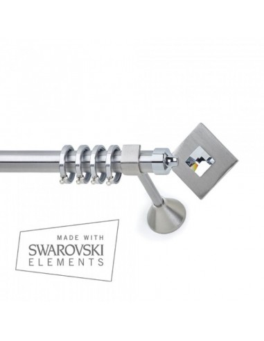 Κουρτινόξυλο Νίκελ Σατινέ Ermis Metal Φ25