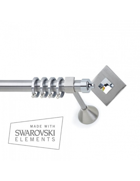 Κουρτινόξυλο Νίκελ Σατινέ Ermis Metal Φ25