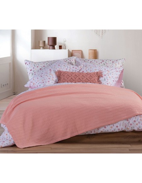 ΚΟΥΒΕΡΤΑ BΑΜΒ.ΠΙΚΕ COOL 220X240 - 220X240 - SALMON