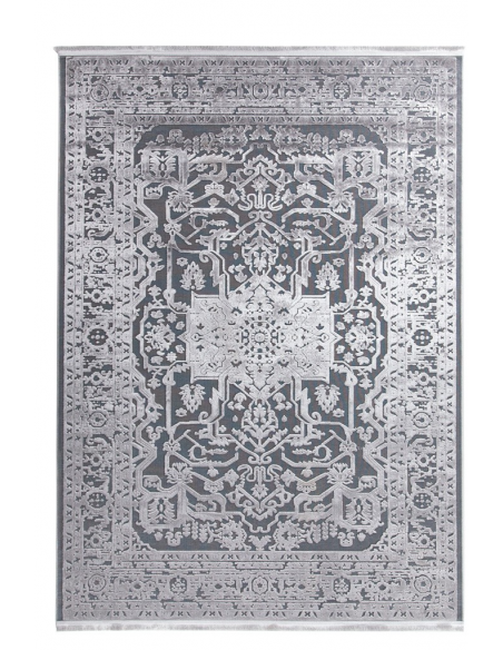Χαλί Lotus Summer 2927 BLACK GREY  - 160x230