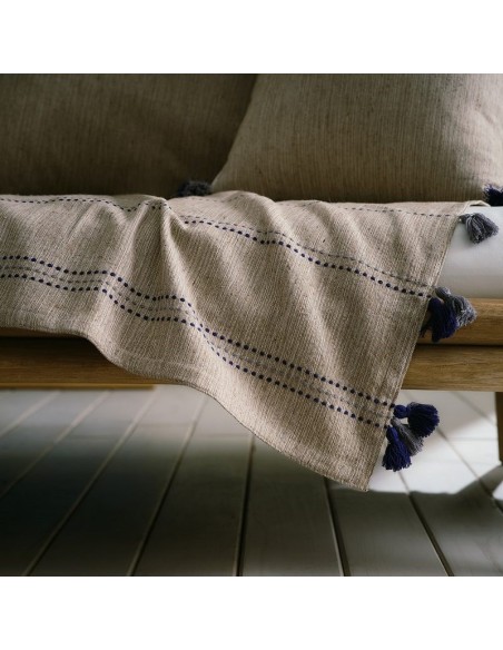 Ριχτάρι Πολυθρόνας 180x180 Saira - Marine Blue 470